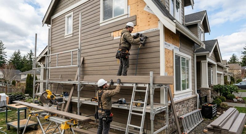 Composite Siding Installation in Odenville, AL