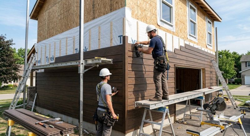 Faux Wood Siding Installation in West Blocton, AL