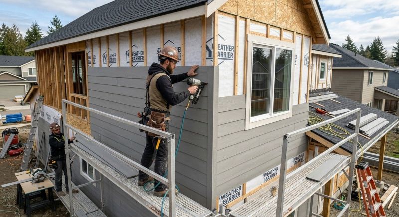 Fiber Siding Installation in Leeds, AL