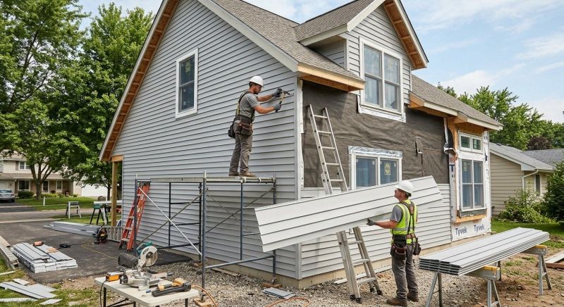 House Siding Installation in Helena, AL