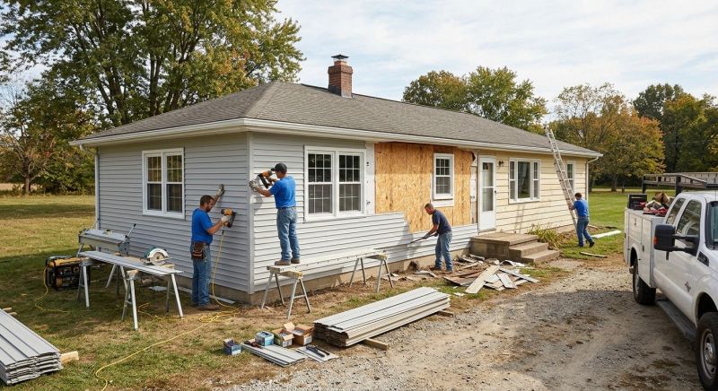 Residential Siding Replacement in Shelby County, AL
