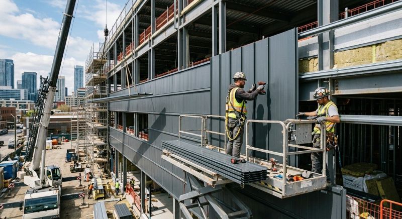 Steel Cladding Installation in Shelby County, AL