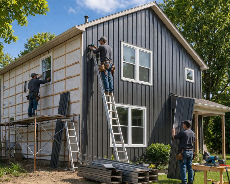 Tin Siding Installation in Shelby County, AL